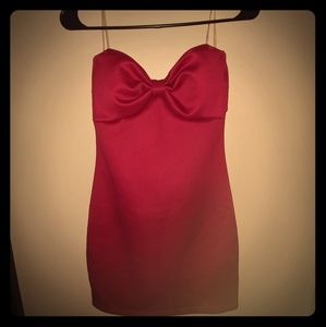 Charlotte Russe Strapless Red Dress